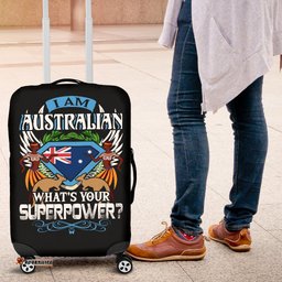 Luggage Cover Aus Flag Superman