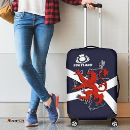 Scotland Rugby Luggage Covers Lion Rampant with Thistle