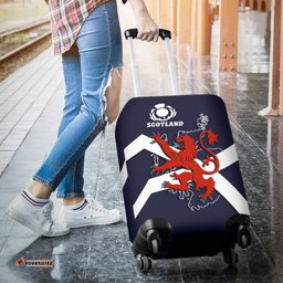 Scotland Rugby Luggage Covers Lion Rampant with Thistle