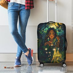 New Zealand Matariki Luggage Cover Rongo Mori Wellbeing and Good Luck