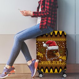 Hawks Football Luggage Cover Spectemur Agendo Christmas Vibe