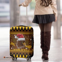 Hawks Football Luggage Cover Spectemur Agendo Christmas Vibe