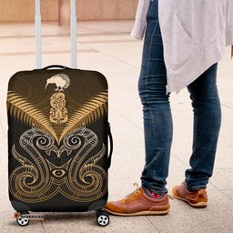 Maori Manaia New Zealand Luggage Covers Gold