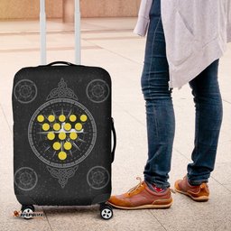 Cornwall Celtic Luggage Covers Celtic Compass With Cornish Symbols