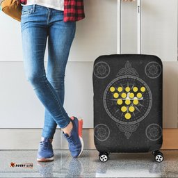 Cornwall Celtic Luggage Covers Celtic Compass With Cornish Symbols