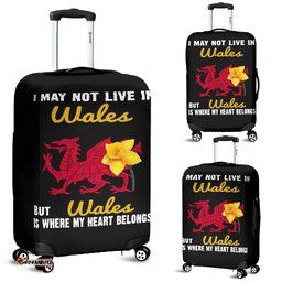 Wales Where My Heart Belongs Luggage Cover