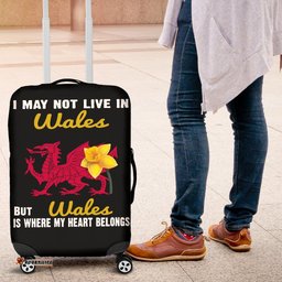 Wales Where My Heart Belongs Luggage Cover