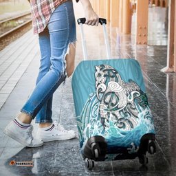 Maori Manaia The Blue Sea Luggage Cover