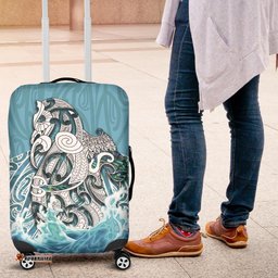 Maori Manaia The Blue Sea Luggage Cover