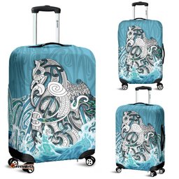 Maori Manaia The Blue Sea Luggage Cover