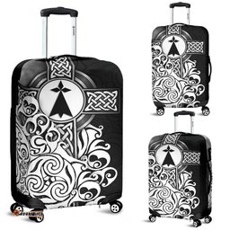 Brittany Celtic Luggage Covers Bretagne Stoat Ermine With Celtic Cross