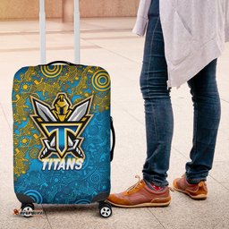 Titans Rugby Aboriginal Art Luggage Covers
