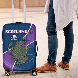 Scotland Rugby Celtic Knot Luggage Covers Tartan Thistle