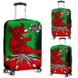 Wales Rugby Luggage Covers Welsh Dragon