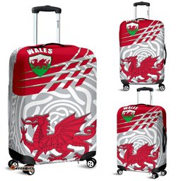 Wales Luggage Covers Welsh Cymru With Celtic Patterns