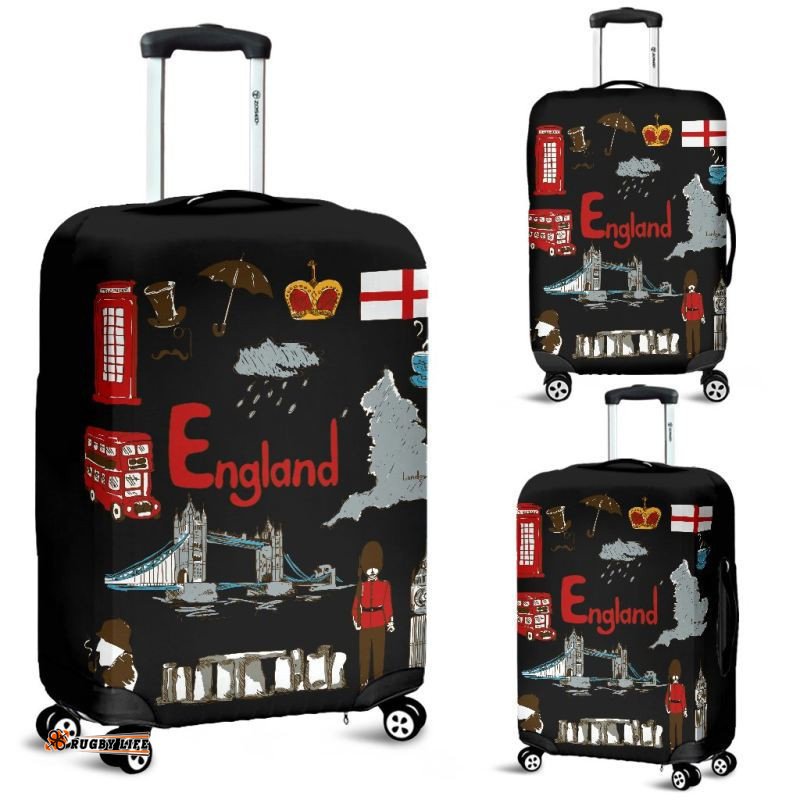 England Things Luggage Cover