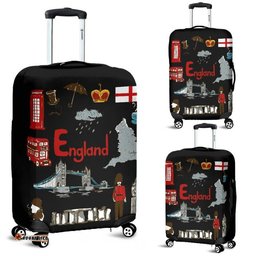 England Things Luggage Cover