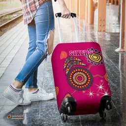Sydney Luggage Covers Sixers Indigenous - Magenta