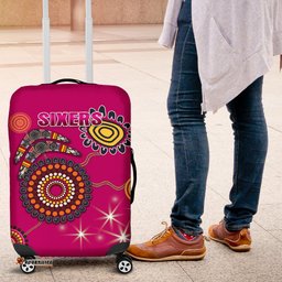Sydney Luggage Covers Sixers Indigenous - Magenta