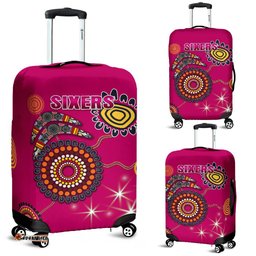 Sydney Luggage Covers Sixers Indigenous - Magenta