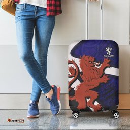 Scotland Celtic Luggage Covers Scottish Lion and Thistle Pattern Brush