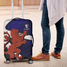 Scotland Celtic Luggage Covers Scottish Lion and Thistle Pattern Brush