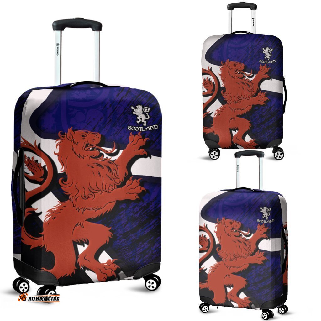 Scotland Celtic Luggage Covers Scottish Lion and Thistle Pattern Brush
