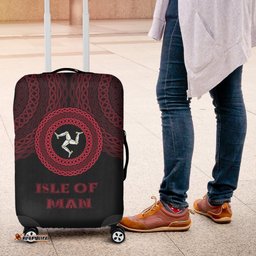 Isle of Man Celtic Luggage Cover Legend of Isle of Man