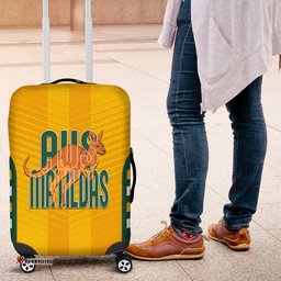 Australia Soccer Luggage Cover Go Matildas Dynamic National Colors