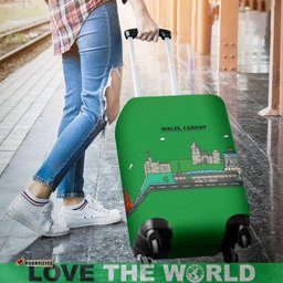 Wales Cardiff Luggage Cover