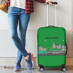 Wales Cardiff Luggage Cover