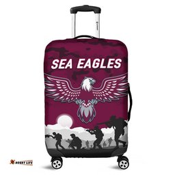 Manly Warringah Sea Eagles ANZAC Luggage Cover Simple Style