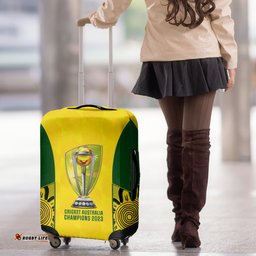 Australia Cricket Luggage Cover World Cup Go Champions Indigenous