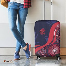 Melbourne Dees Aboriginal Luggage Cover Demons Spirit