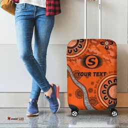 Custom Personalised Perth Scorchers ANZAC Day Aboriginal Luggage Covers