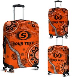 Custom Personalised Perth Scorchers ANZAC Day Aboriginal Luggage Covers
