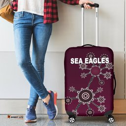 Warringah Luggage Covers Sea Eagles Simple Indigenous