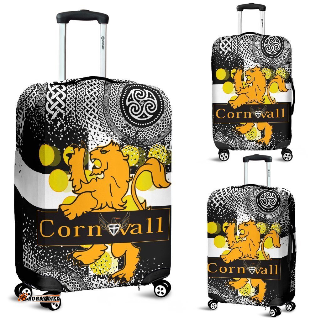 Celtic Cornwall Luggage Covers Cornwall Flag With Celtic Triskelion