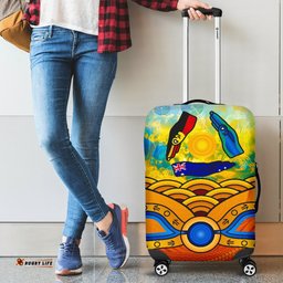 Aboriginal Luggage Covers, Australia Kangaroo NAIDOC Week