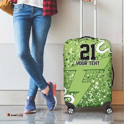 Australian Thunder Cricket Custom Luggage Cover Minimalism Aboriginal