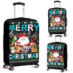 Australia Christmas Luggage Cover Santa Claus Merry Christmas