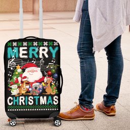 Australia Christmas Luggage Cover Santa Claus Merry Christmas