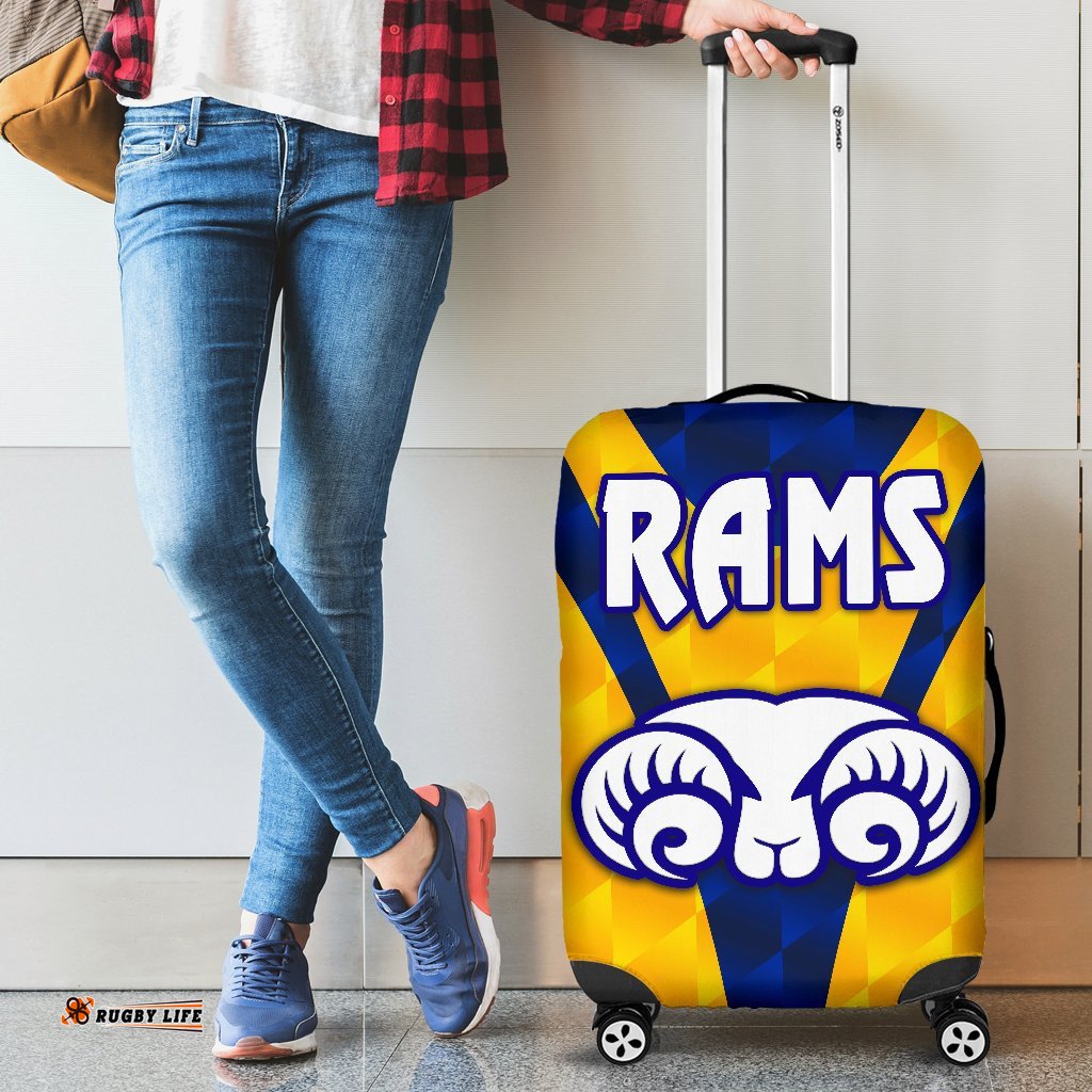 Adelaide Luggage Covers Rams Merino Original Yellow