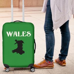 Wales's Map Luggage Cover