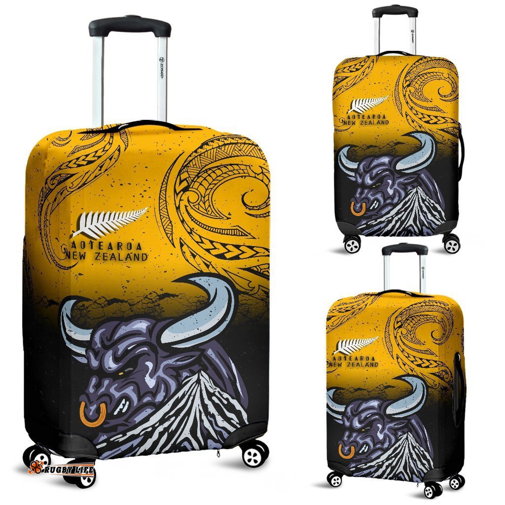 New Zealand Maori Luggage Covers Taranaki Bull