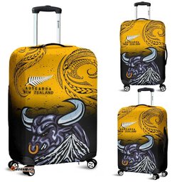 New Zealand Maori Luggage Covers Taranaki Bull