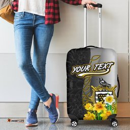 Cornwall Celtic Custom Personalised Luggage Covers Daffodil With Seal