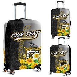 Cornwall Celtic Custom Personalised Luggage Covers Daffodil With Seal