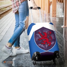 Scotland Luggage Covers Scottish Flag and Lion
