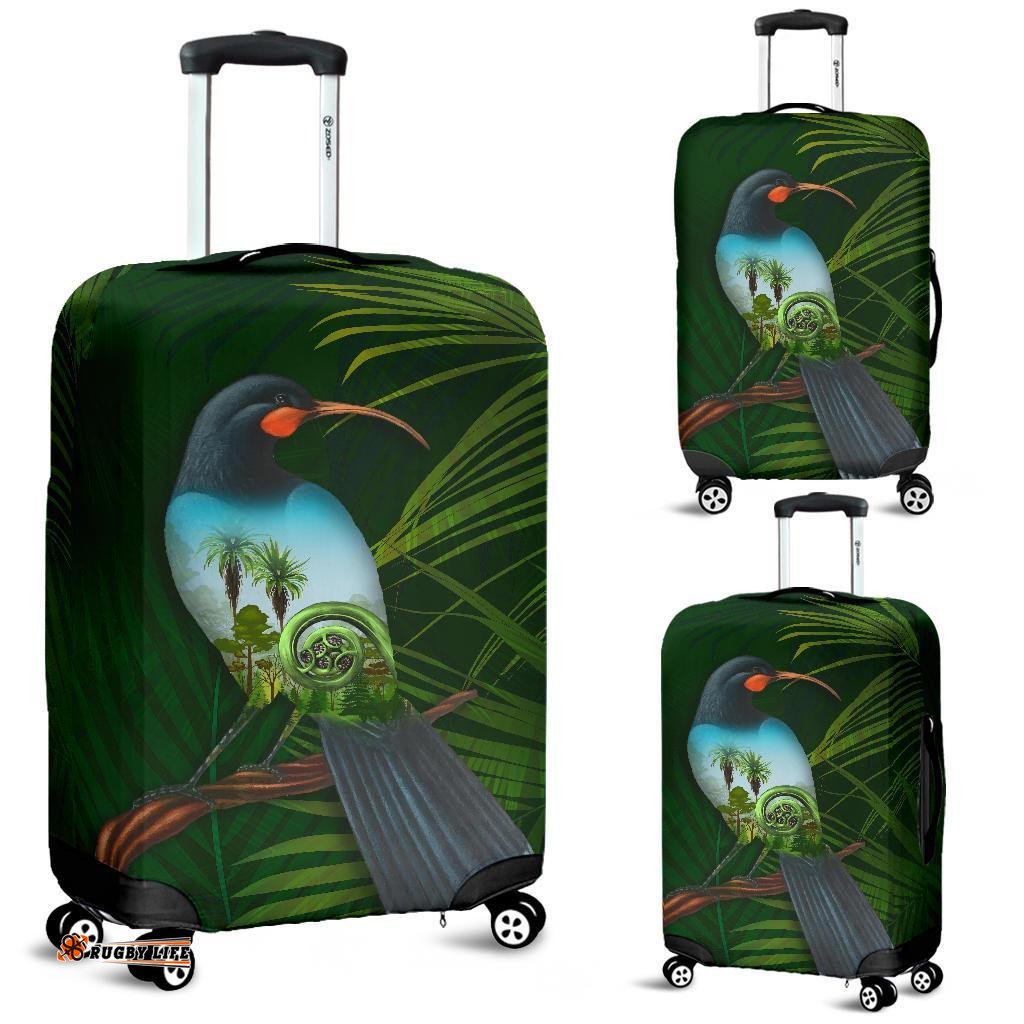 Huia Bird New Zealand Luggage Covers